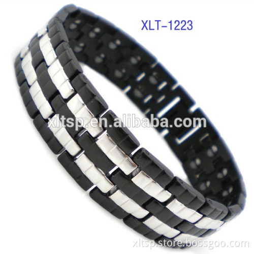 New design germanium power stainless steel bracelet in stock